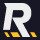 RoiBets favicon, white and yellow text on dark blue background