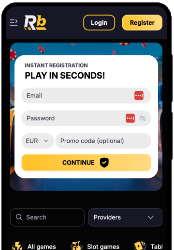 RoiBets mobile screenshot