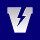 Voltage Bet favicon, silver logo on blue background