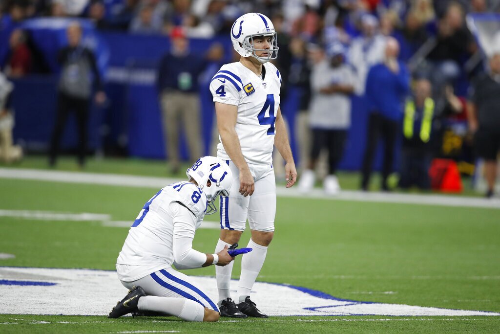 Indianapolis Colts kicker Adam Vinatieri