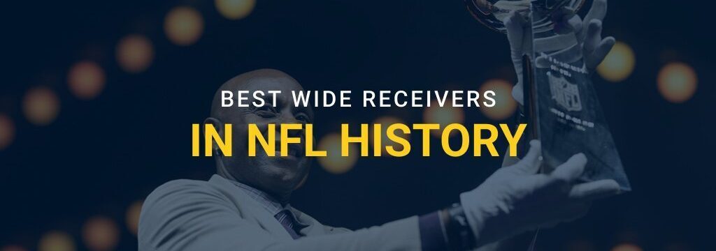 Former San Francisco 49ers wide Receiver Jerry Rice raises the Vince Lombardi Trophy