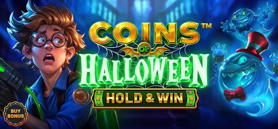 Coins of Halloween hold and win slot by Betsoft