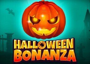 Halloween Bonanza slot game logo by BGaming