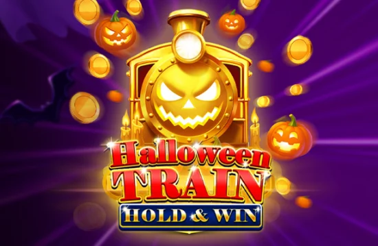 Halloween Train Hold & Win slot logo by OnlyPlay
