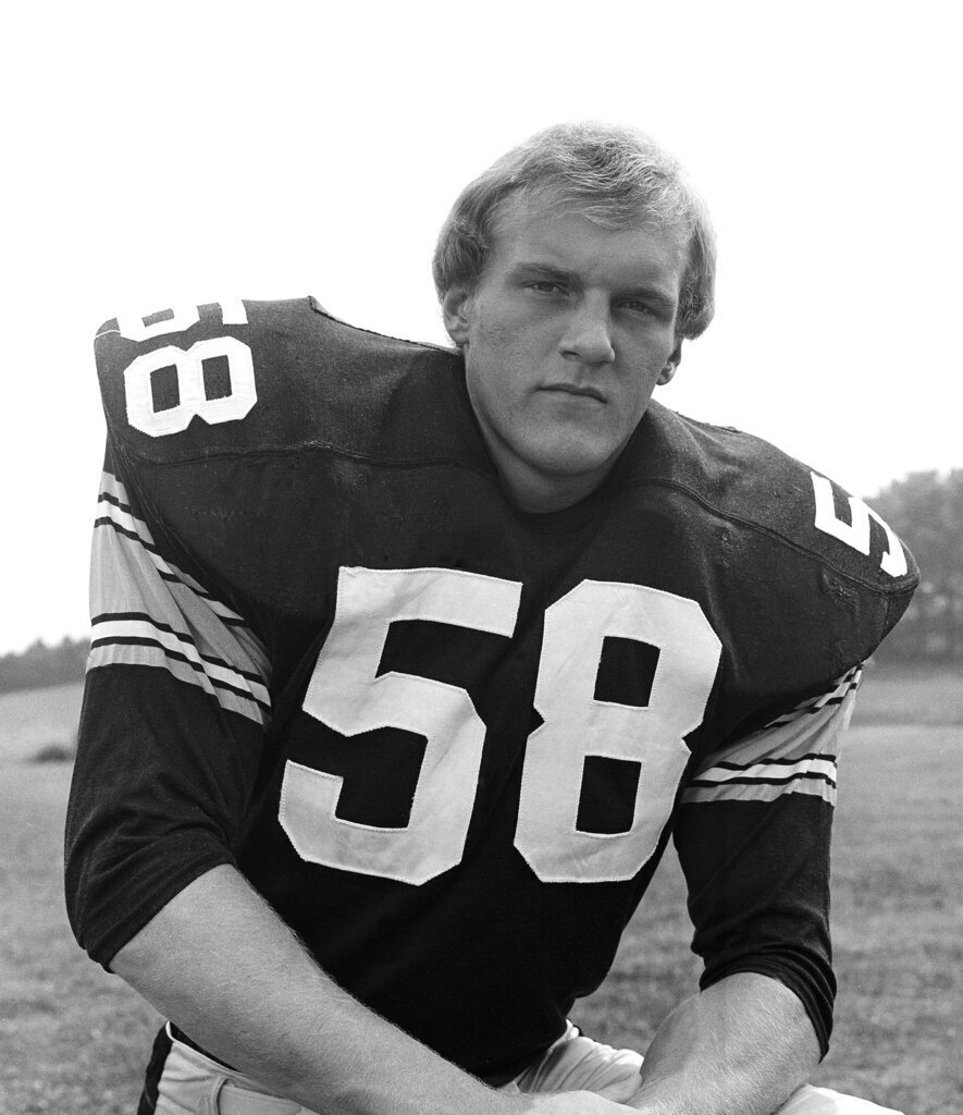 Pittsburgh Steelers football player Jack Lambert