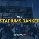 Sky view of Oracle Park, the stadium for the San Francisco Giants