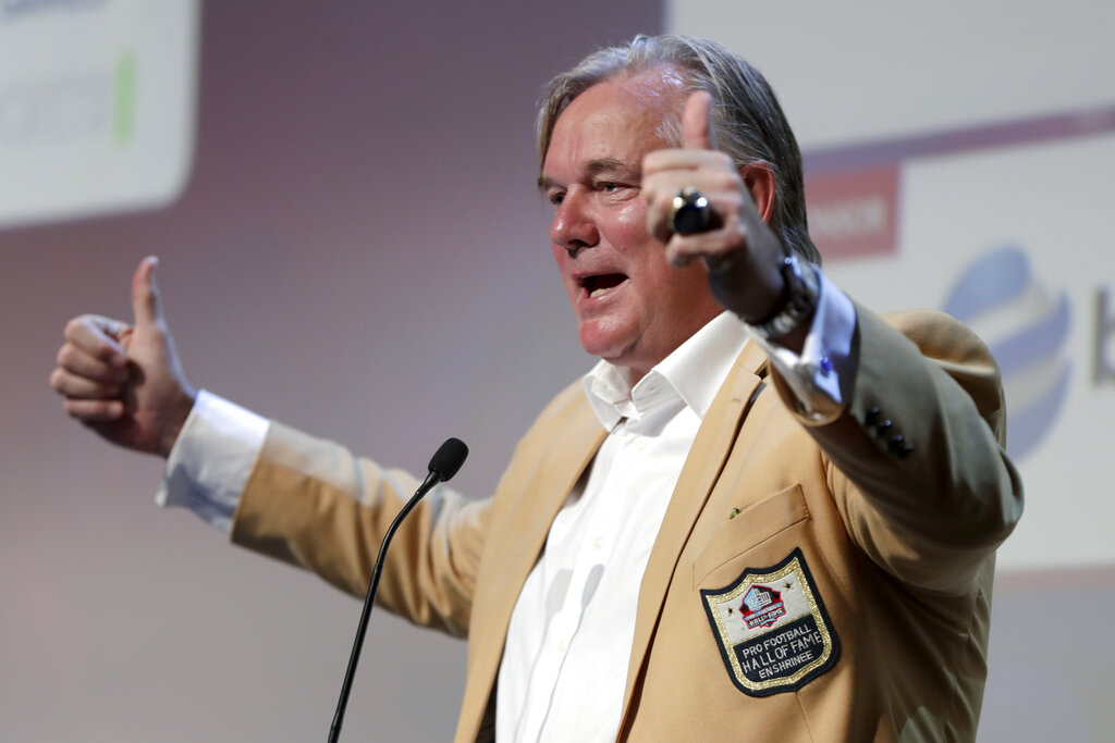 New Orleans Saints NFL football kicker and Hall of Fame enshrinee Morten Andersen