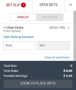 bovada betslip spreads