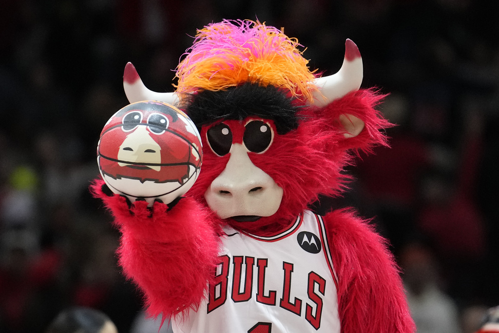 Chicago Bulls mascot Benny the Bull