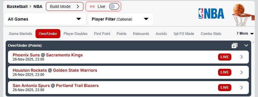 bovada nba prop bets