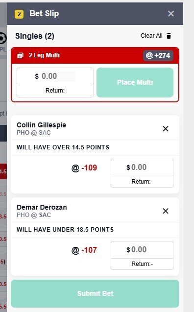 bovada props betslip