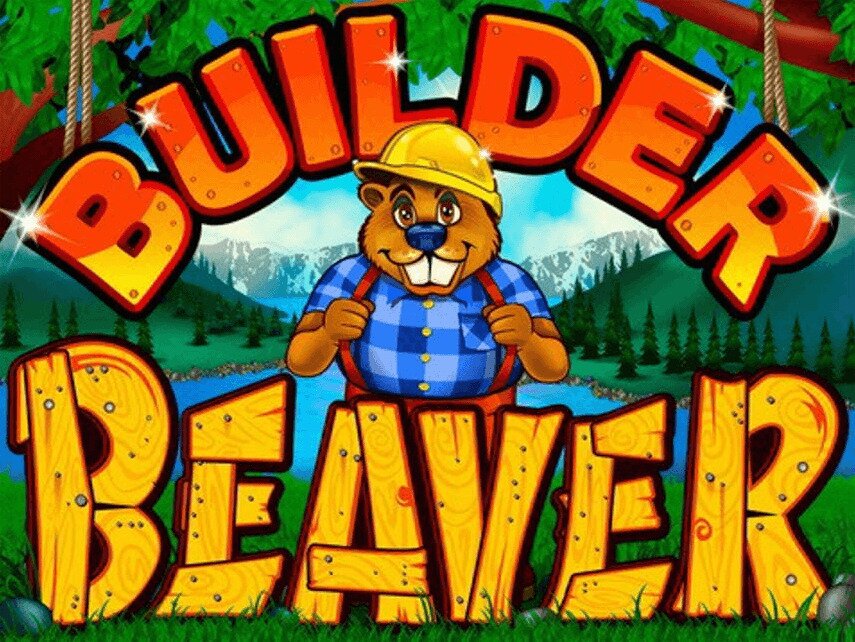 Builder Beaver slot game logo