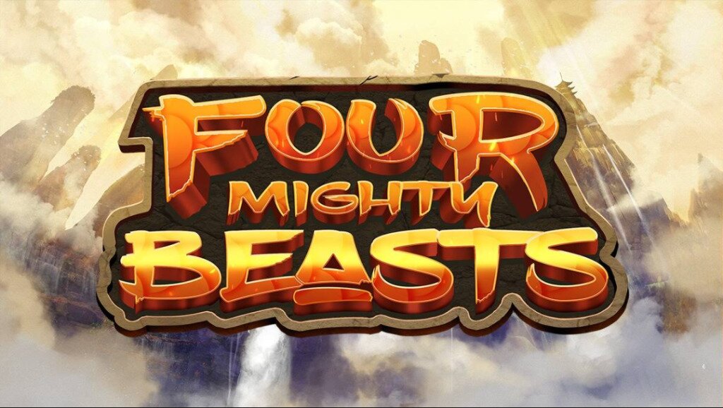 Four Mighty Beasts slot game logo