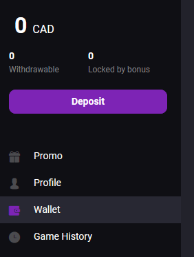 lucky circus deposit