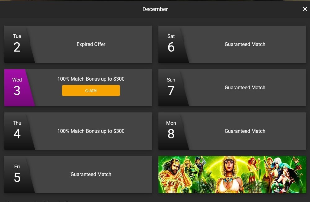 Jackpot City sign up page screenshot