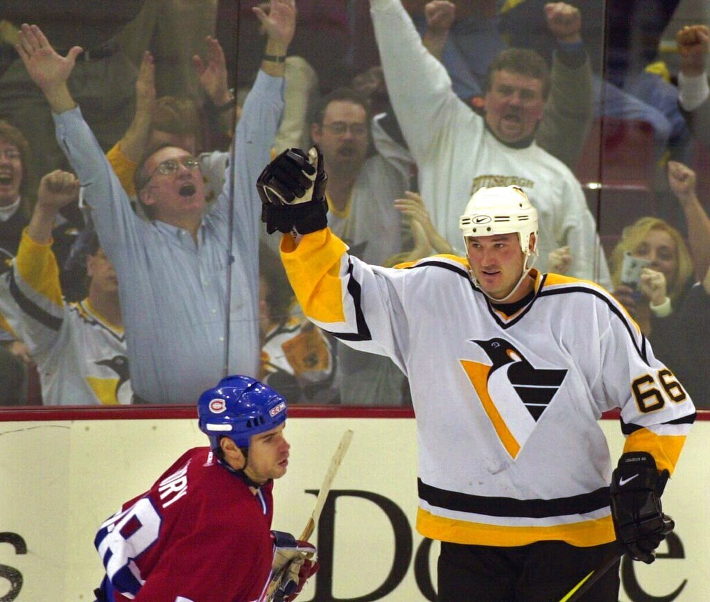 Pittsburgh Penguins' Mario Lemieux