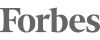 Forbes logo with charcoal colored text