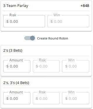 round robin betting parlays