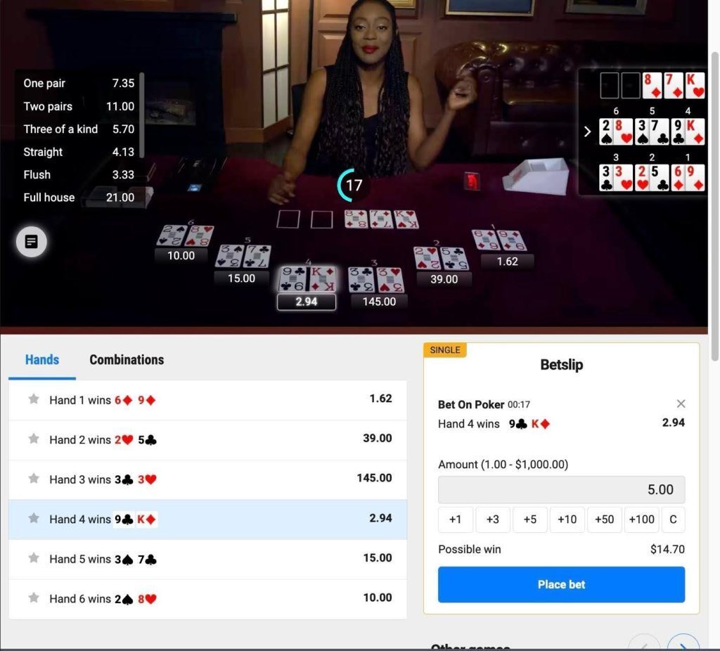 lucky rebel live dealer