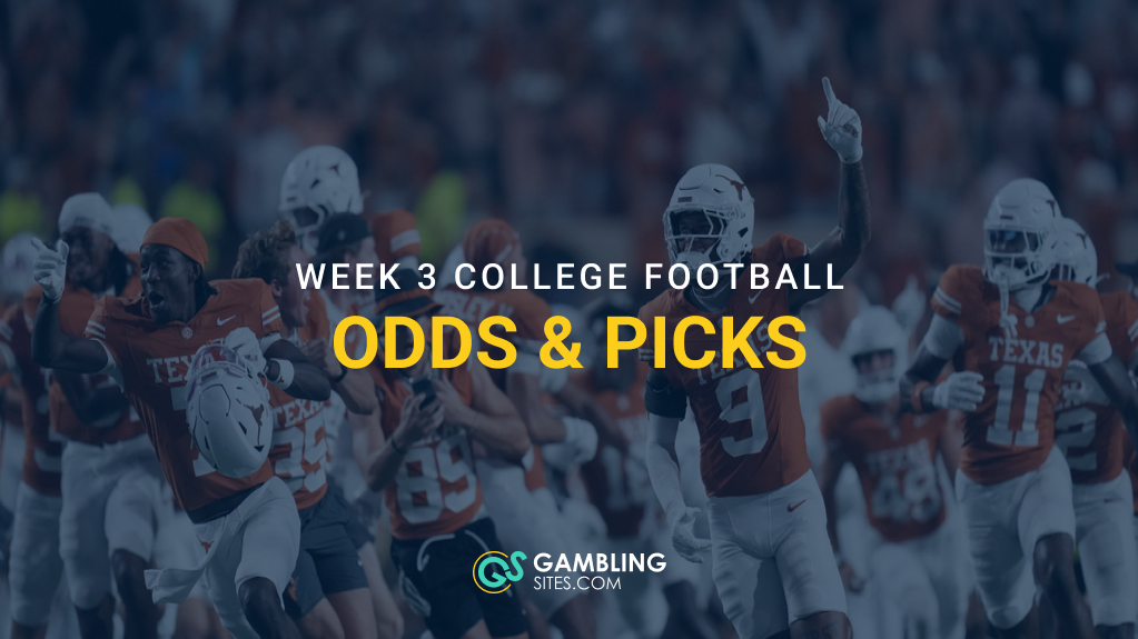 2026 Week 3 College Football Odds