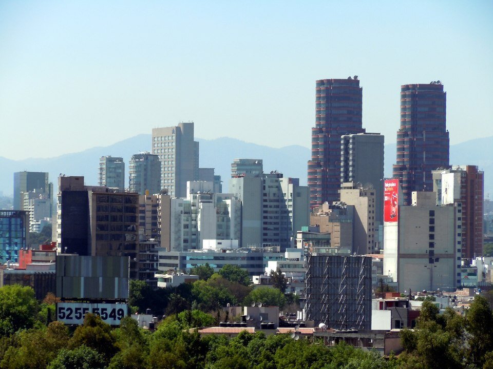 Mexico City skyline