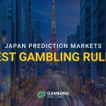 Tokyo city street at night with Tokyo Tower in the background and overlaid text reading “Japan Prediction Markets Test Gambling Rules.”