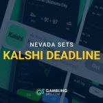 Kalshi app displayed on smartphones with text reading “Nevada Sets Kalshi Deadline.”