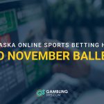 Person using an online sports betting platform on a laptop ahead of Nebraska’s November ballot.