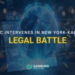 Graphic reading “CFTC Intervenes in New York-Kalshi Legal Battle” over a digital globe and prediction market imagery.