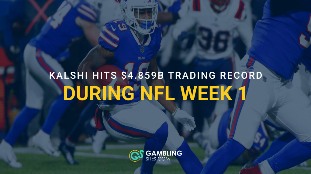 Kalshi Breaks Trading Records With $4.859 Billion NFL Week 1 Weekend