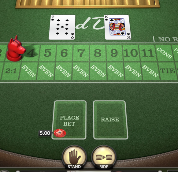 red dog poker spread