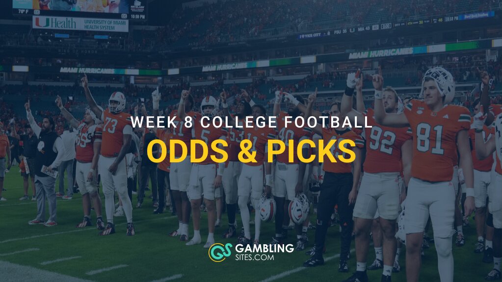 2026 Week 8 College Football Odds